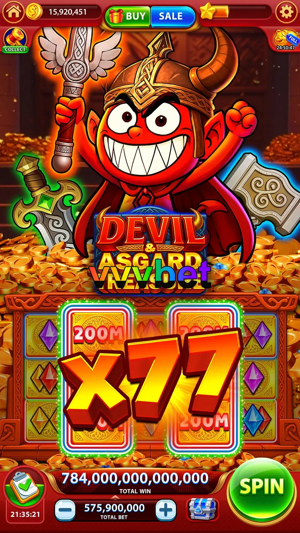 vvvbet Login